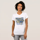 Tom en Jerry Scaredey Mouse T-shirt (Voorkant volledig)