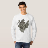 Tom en Jerry Skull T-shirt (Voorkant volledig)