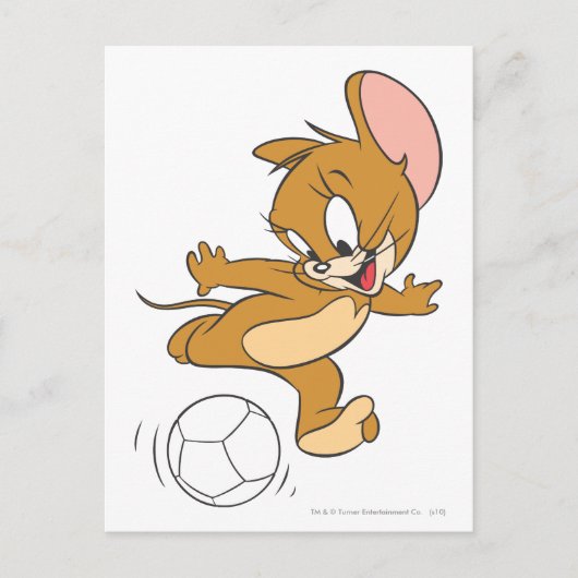 Tom en Jerry Soccer (Football) 2 Briefkaart (Voorkant)