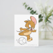 Tom en Jerry Soccer (Football) 2 Briefkaart (Staand voorkant)