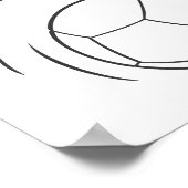 Tom en Jerry Soccer (Football) 2 Poster (Hoek)