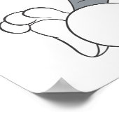 Tom en Jerry Soccer (Football) 3 Poster (Hoek)