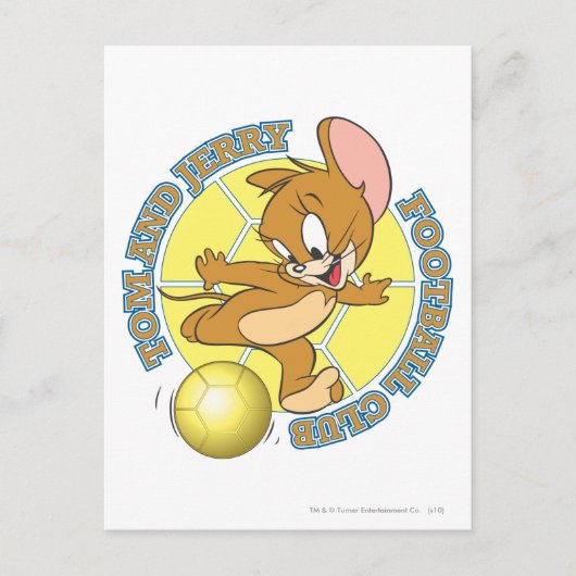 Tom en Jerry Soccer (Football) 4 Briefkaart (Voorkant)