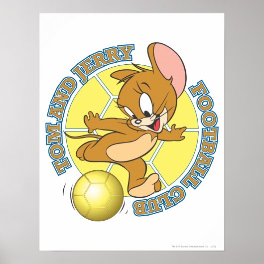 Tom en Jerry Soccer (Football) 4 Poster (Voorkant)