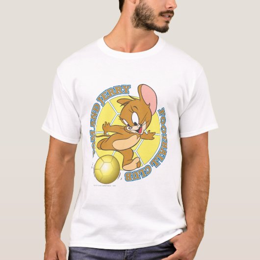 Tom en Jerry Soccer (Football) 4 T-shirt (Voorkant)