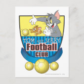 Tom en Jerry Soccer (Football) 5 Briefkaart (Voorkant)