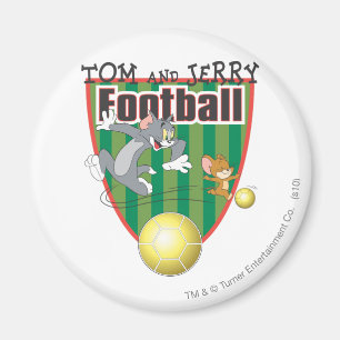 Tom en Jerry Soccer (Football) 6 Magneet