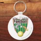 Tom en Jerry Soccer (Football) 6 Sleutelhanger (Voorkant)