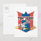 Tom en Jerry Soccer (Football) 7 Briefkaart (Voorkant / Achterkant)