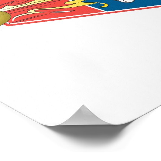 Tom en Jerry Soccer (Football) 7 Poster (Hoek)