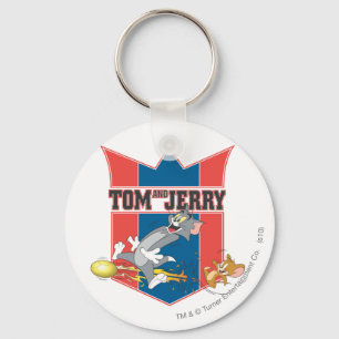 Tom en Jerry Soccer (Football) 7 Sleutelhanger