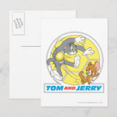 Tom en Jerry Soccer (Football) 8 Briefkaart (Voorkant / Achterkant)