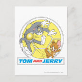 Tom en Jerry Soccer (Football) 8 Briefkaart (Voorkant)