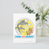 Tom en Jerry Soccer (Football) 8 Briefkaart (Staand voorkant)