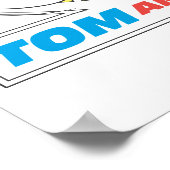 Tom en Jerry Soccer (Football) 8 Poster (Hoek)