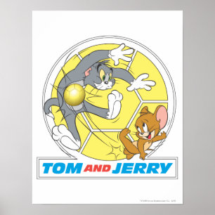 Tom en Jerry Soccer (Football) 8 Poster
