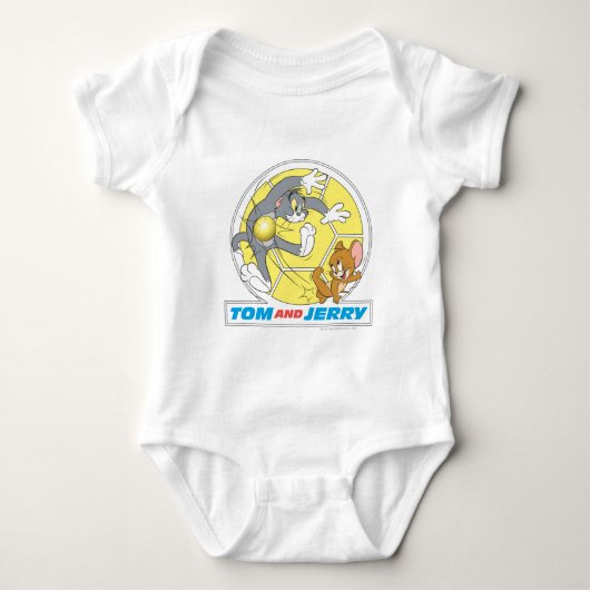 Tom en Jerry Soccer (Football) 8 Romper (Voorkant)
