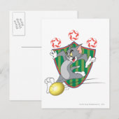Tom en Jerry Soccer (Football) 9 Briefkaart (Voorkant / Achterkant)