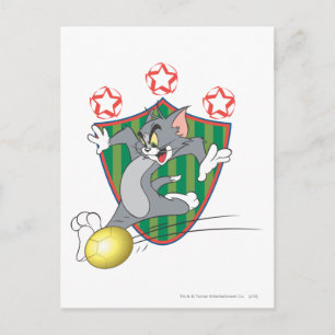 Tom en Jerry Soccer (Football) 9 Briefkaart