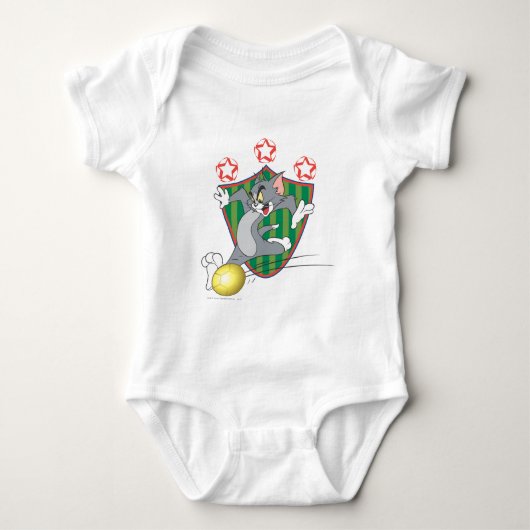 Tom en Jerry Soccer (Football) 9 Romper (Voorkant)