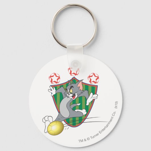 Tom en Jerry Soccer (Football) 9 Sleutelhanger (Voorkant)