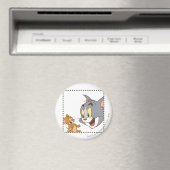 Tom en Jerry Stamp Magneet (Insitu (Vaatwasser))