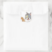 Tom en Jerry Stamp Ronde Sticker (Tas)