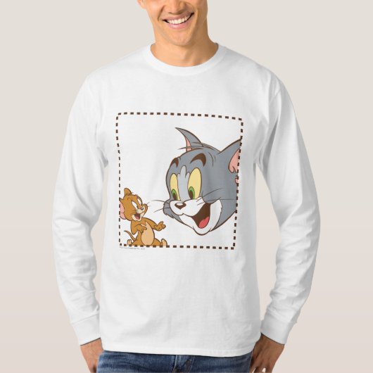 Tom en Jerry Stamp T-shirt (Voorkant)