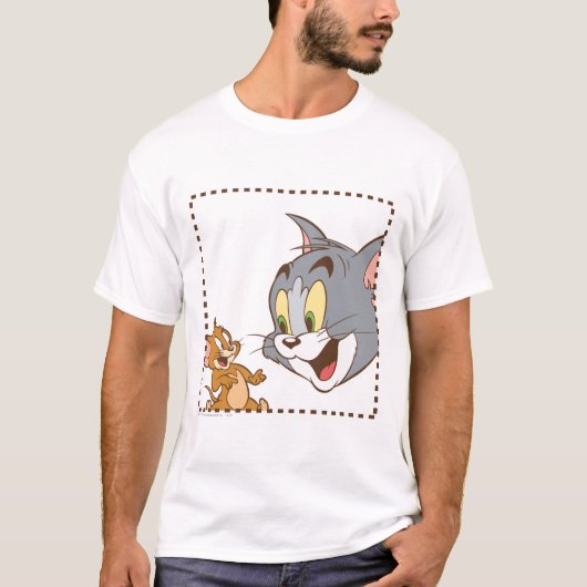 Tom en Jerry Stamp T-shirt (Voorkant)