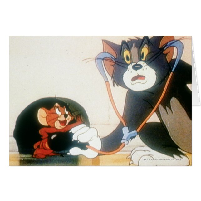 Tom en Jerry Stethescope (Voorkant Horizontaal)