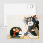 Tom en Jerry Stethescope Briefkaart (Voorkant / Achterkant)