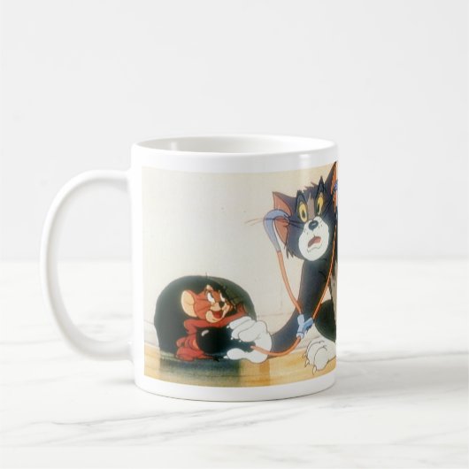 Tom en Jerry Stethescope Koffiemok (Links)