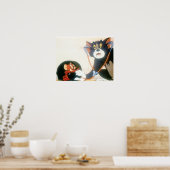 Tom en Jerry Stethescope Poster (Keuken)