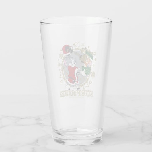 Tom en Jerry Surprise Gift Glas (Achterkant)