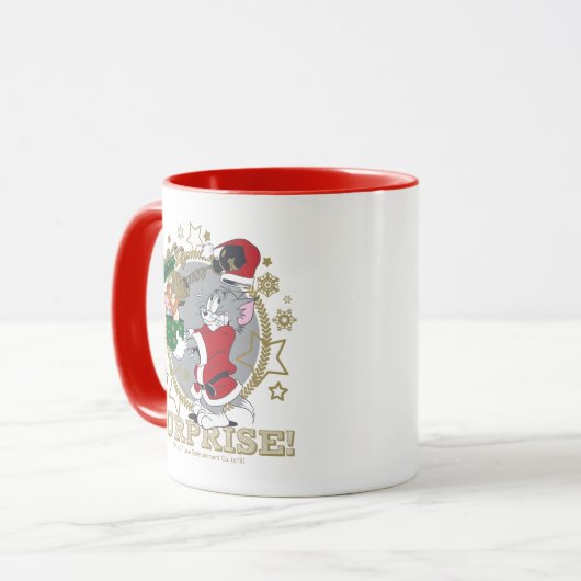 Tom en Jerry Surprise Gift Mok (Voorkant links)