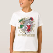 Tom en Jerry Surprise Gift T-shirt (Voorkant)