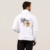 Tom en Jerry Sweater Hoodie (Achterkant volledig)