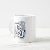 Tom en Jerry T&J Logo Koffiemok (Voorkant links)