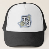 Tom en Jerry T&J Logo Trucker Pet (Voorkant)