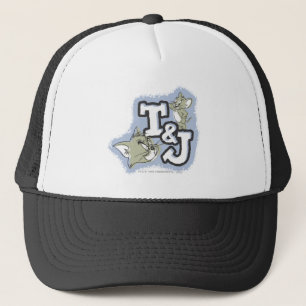 Tom en Jerry T&J Logo Trucker Pet