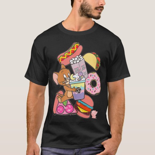 Tom en Jerry Tasty Tres T-shirt (Voorkant)
