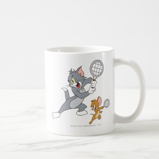 Tom en Jerry Tennis Stars 1 Koffiemok (Rechts)