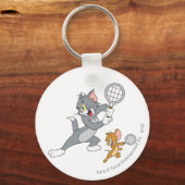 Tom en Jerry Tennis Stars 1 Sleutelhanger (Voorkant)