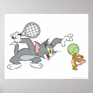 Tom en Jerry Tennis Stars 2 Poster