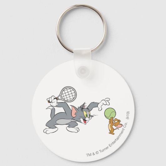 Tom en Jerry Tennis Stars 2 Sleutelhanger (Voorkant)