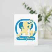 Tom en Jerry Tennis Stars 3 Briefkaart (Staand voorkant)