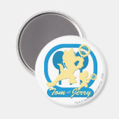 Tom en Jerry Tennis Stars 3 Magneet (Voorkant / Achterkant)