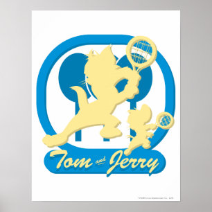 Tom en Jerry Tennis Stars 3 Poster