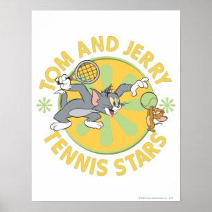 Tom en Jerry Tennis Stars 5 Poster
