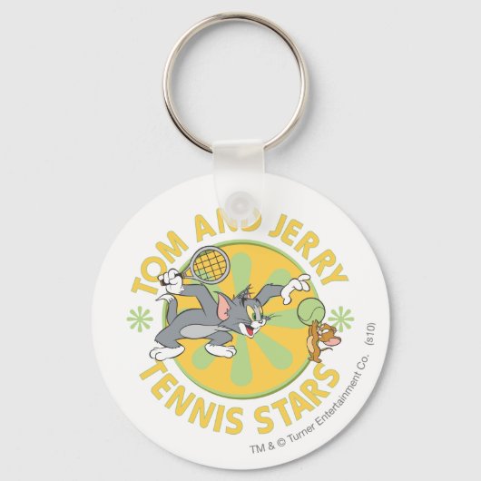 Tom en Jerry Tennis Stars 5 Sleutelhanger (Voorkant)